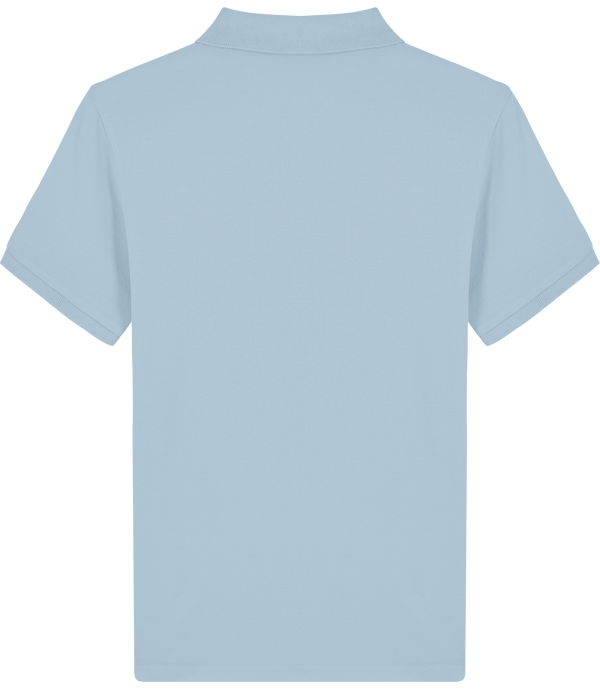 Polo homme bio stanley dedicator dos Sky blue