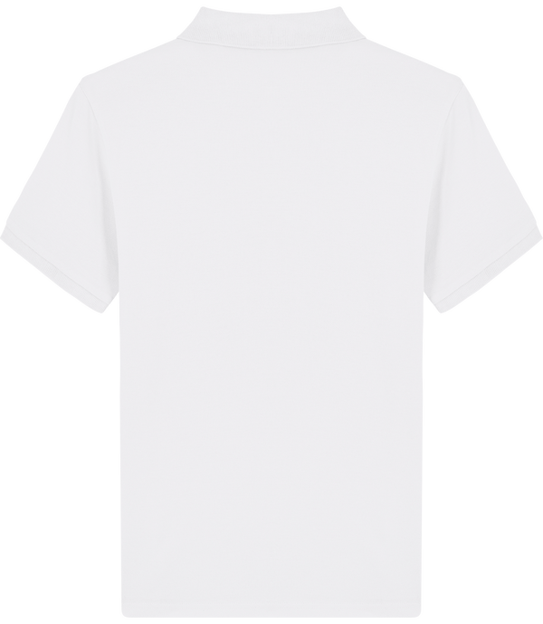 Polo homme bio stanley dedicator dos White