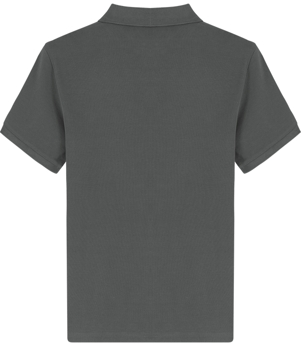 Polo homme bio stanley dedicator dos Anthracite