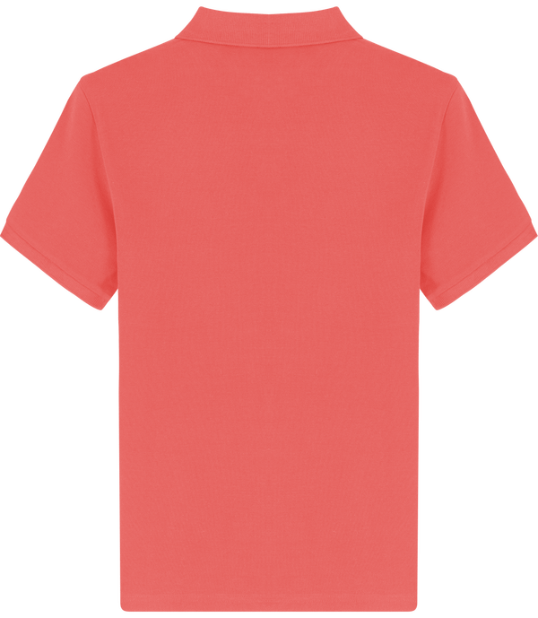 Polo homme bio stanley dedicator dos Coral Wave