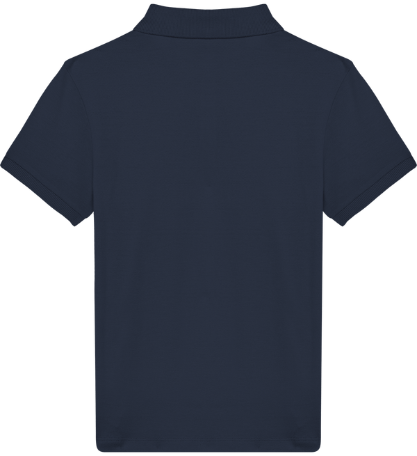 Polo enfant bio stanley mini sprinter dos French Navy