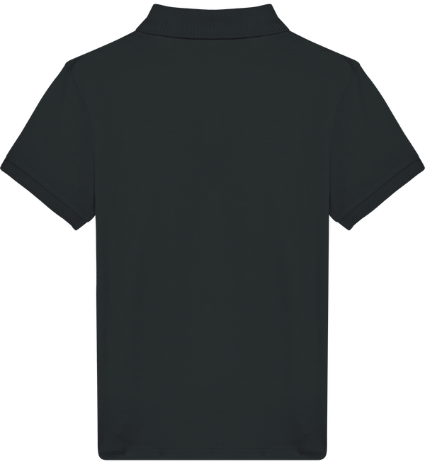 Polo enfant bio stanley mini sprinter dos Black
