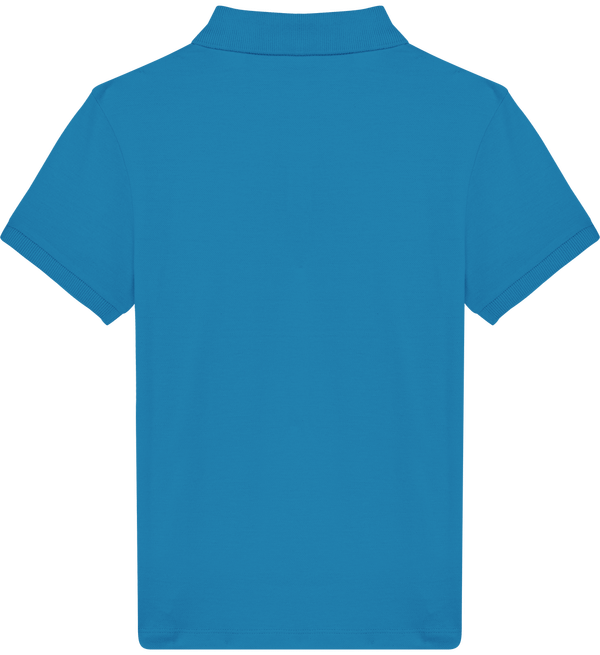 Polo enfant bio stanley mini sprinter dos Azur