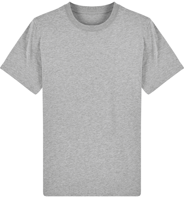 Tee shirt epais homme bio stanley sparker face Heather Grey