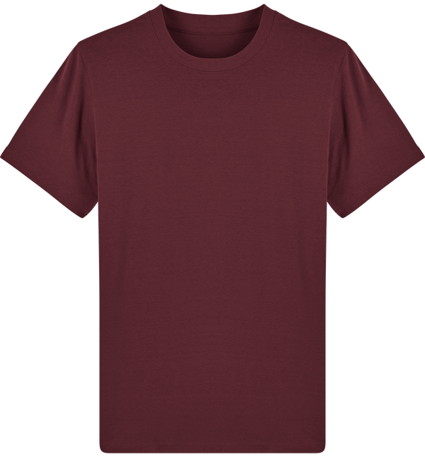 Tee shirt epais homme bio stanley sparker face Burgundy