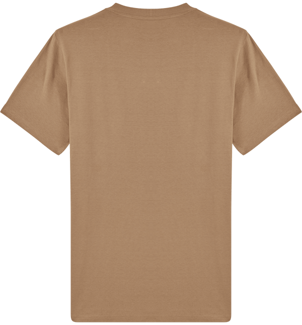 Tee shirt epais homme bio stanley sparker dos Camel