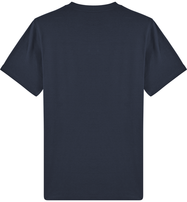 Tee shirt epais homme bio stanley sparker dos French Navy