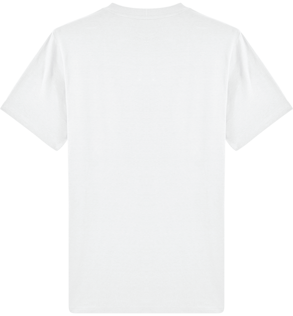 Tee shirt epais homme bio stanley sparker dos White