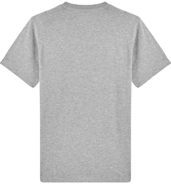 Tee shirt epais homme bio stanley sparker dos Heather Grey