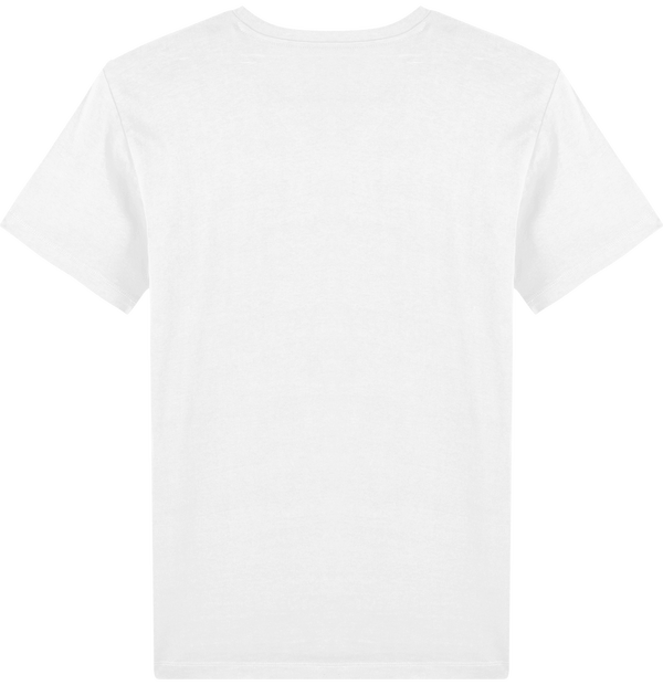 Tee shirt homme col v stanley presenter dos White