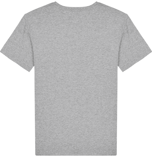 Tee shirt homme col v stanley presenter dos Heather Grey