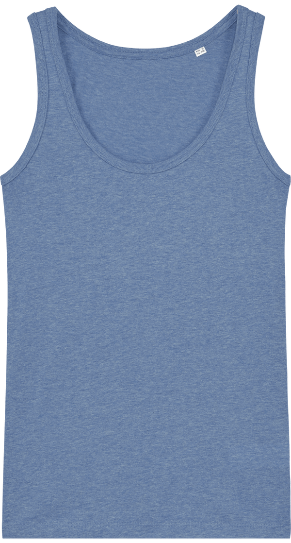 Debardeur femme stella dreamer face Mid Heather Blue