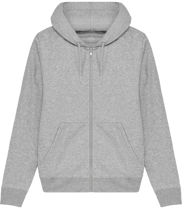 Sweat zip capuche femme stella editor face Heather Grey