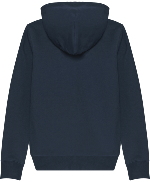 Sweat zip capuche femme stella editor dos French Navy