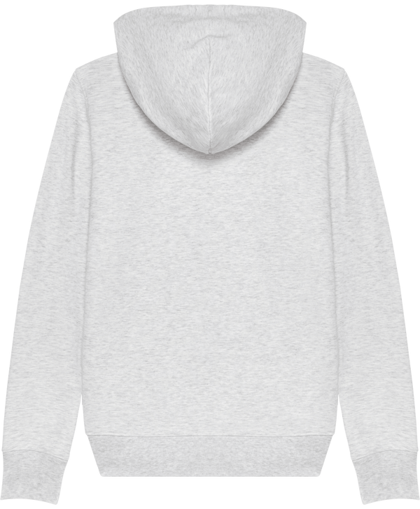 Sweat zip capuche femme stella editor dos Heather Ash