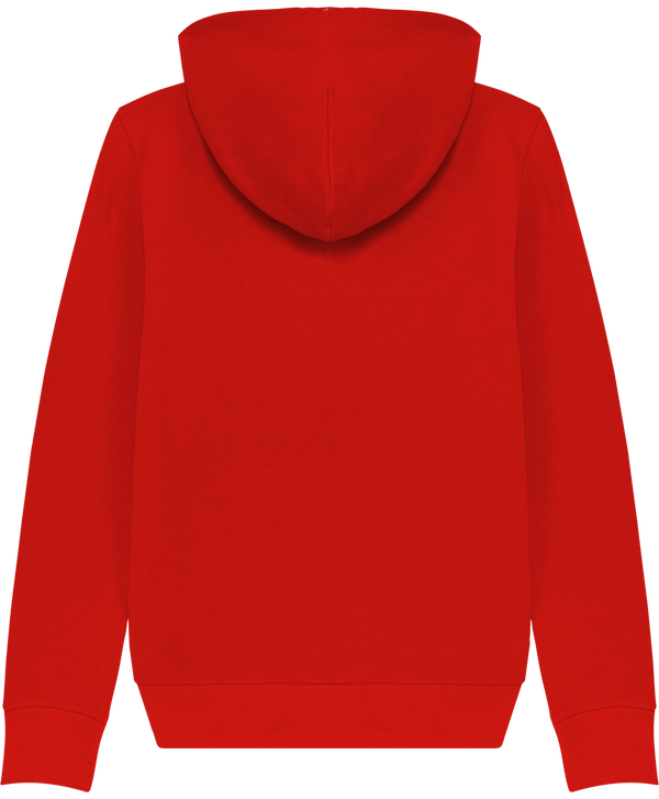Sweat zip capuche femme stella editor dos Bright Red