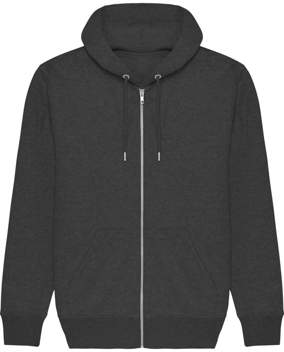 Sweat zip capuche homme stanley cultivator face Dark Heather Grey