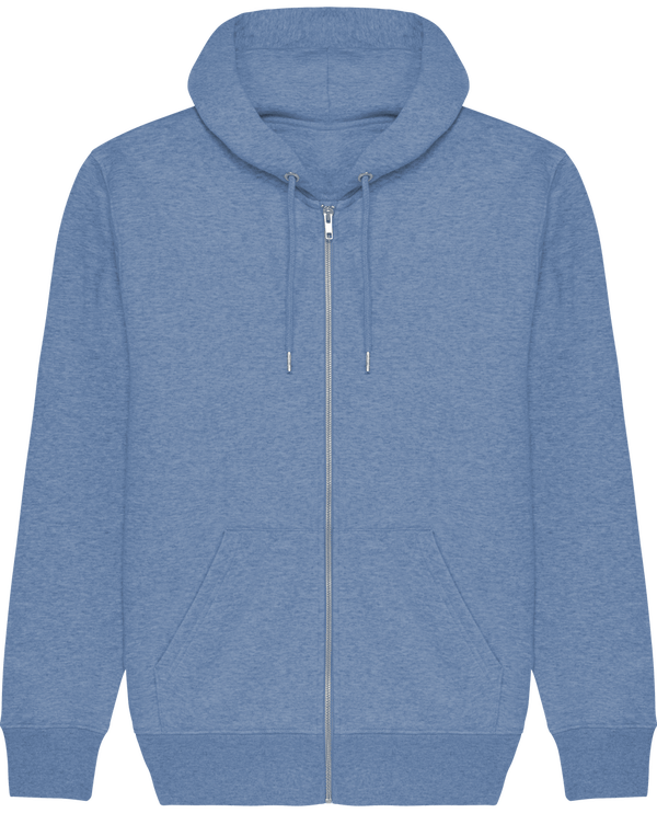 Sweat zip capuche homme stanley cultivator face Mid Heather Blue