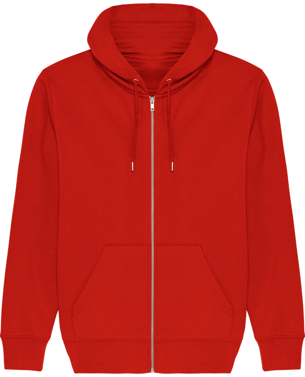 Sweat zip capuche homme stanley cultivator face Bright Red