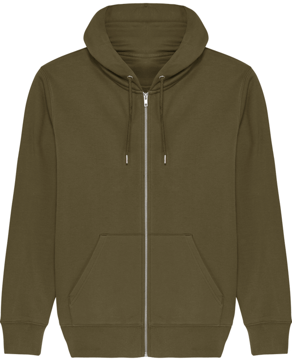 Sweat zip capuche homme stanley cultivator face British Khaki