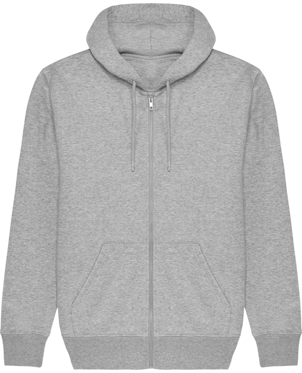 Sweat zip capuche homme stanley cultivator face Heather Grey