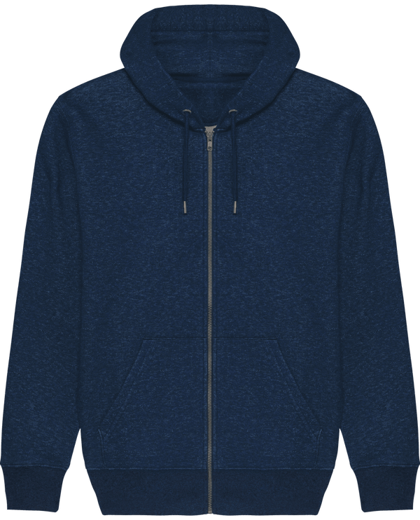 Sweat zip capuche homme stanley cultivator face Black Heather Blue