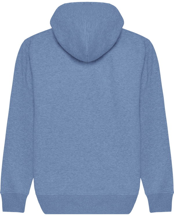 Sweat zip capuche homme stanley cultivator dos Mid Heather Blue