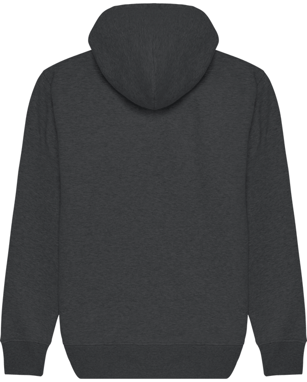 Sweat zip capuche homme stanley cultivator dos Dark Heather Grey