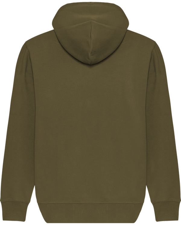 Sweat zip capuche homme stanley cultivator dos British Khaki