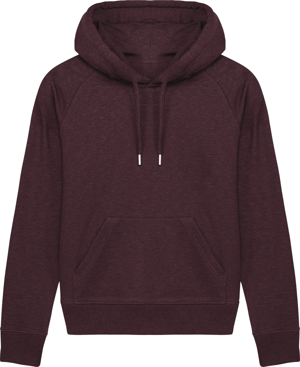 Sweat shirt femme stella trigger face Heather Grape Red