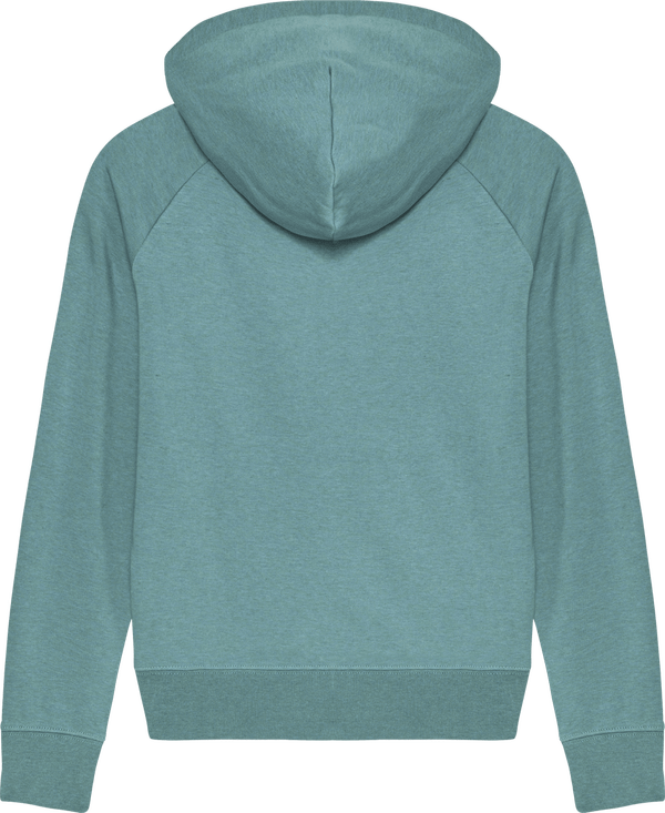 Sweat shirt femme stella trigger dos Heather Eucalyptus