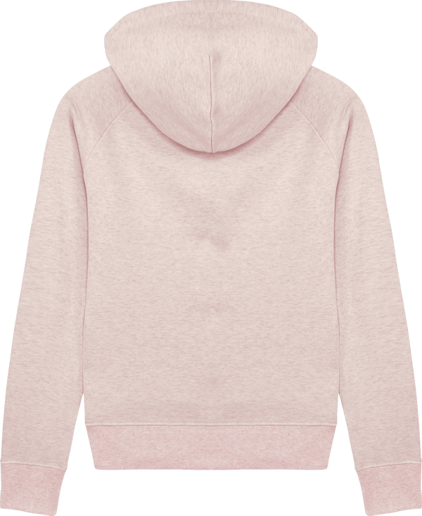 Sweat shirt femme stella trigger dos Cream Heather Pink