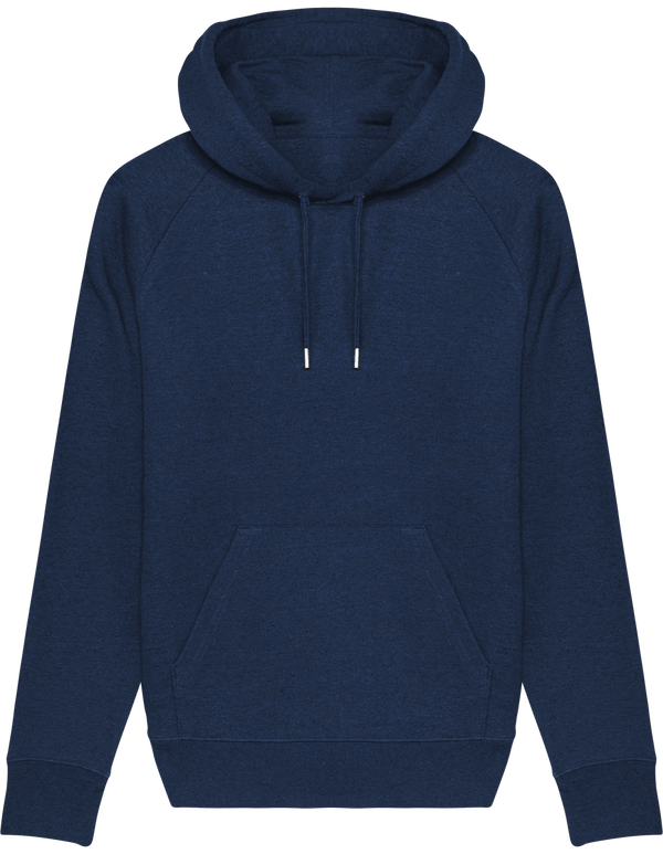 Sweat shirt homme stanley flyer face Black Heather Blue