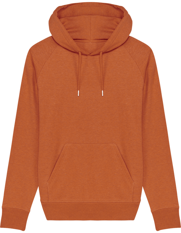 Sweat shirt homme stanley flyer face Black Heather Orange