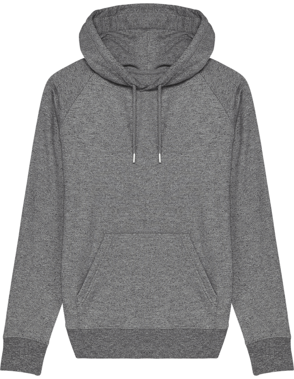 Sweat shirt homme stanley flyer face Marble Slub Heather Black
