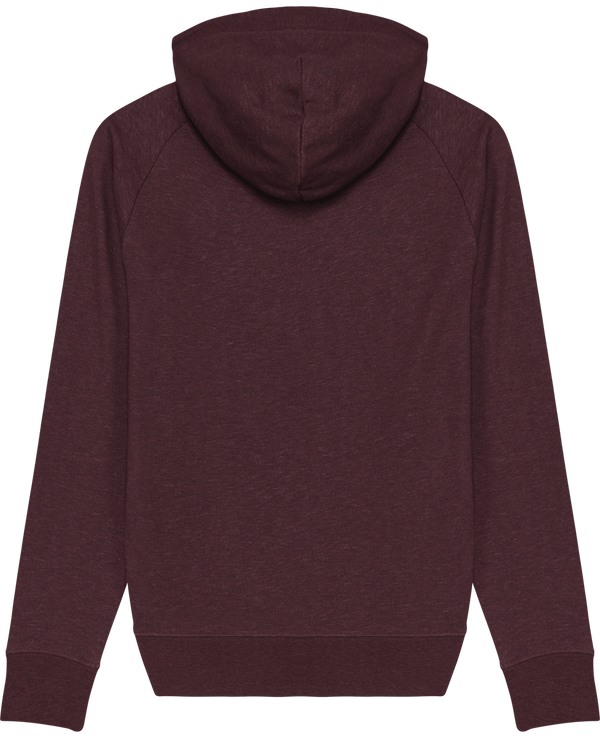 Sweat shirt homme stanley flyer dos Heather Grape Red