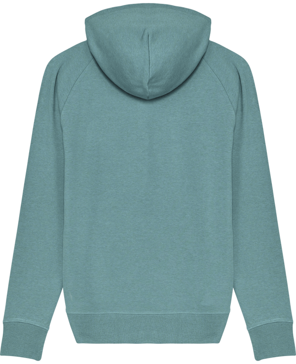 Sweat shirt homme stanley flyer dos Heather Eucalyptus