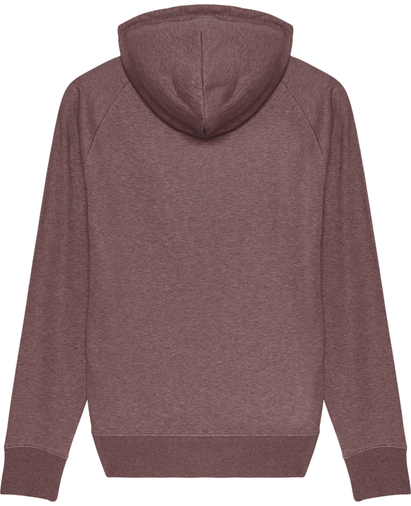 Sweat shirt homme stanley flyer dos Black Heather Cranberry