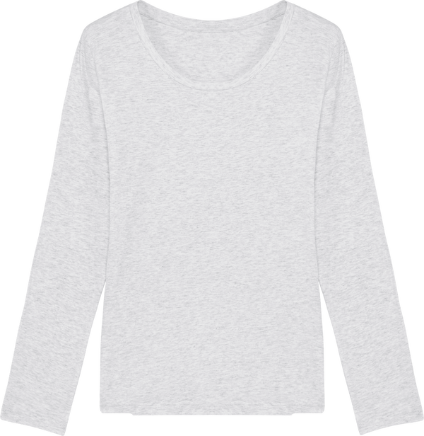 Tee shirt femme stella singer face Heather Ash