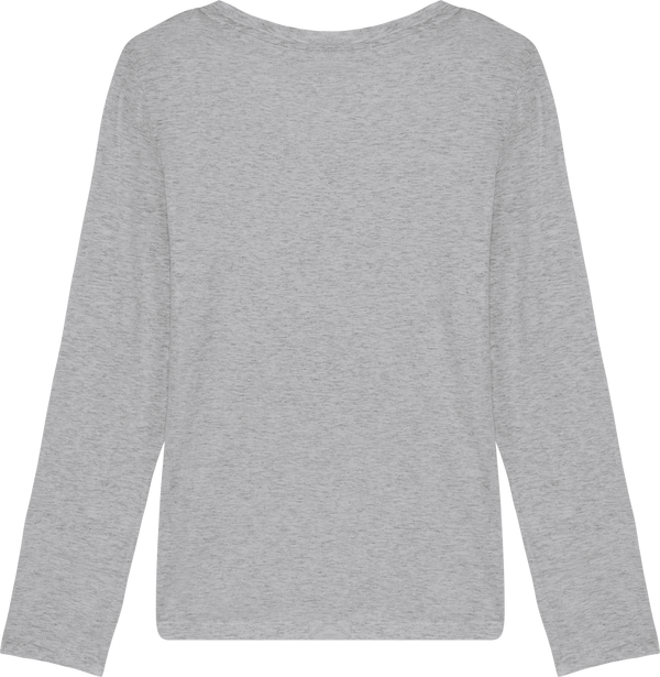 Tee shirt femme stella singer dos Heather Grey