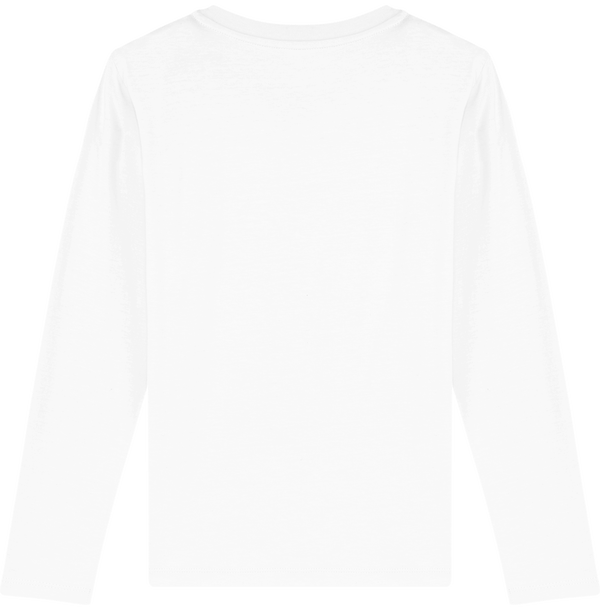 Tee shirt enfants manches longues mini hopper dos White