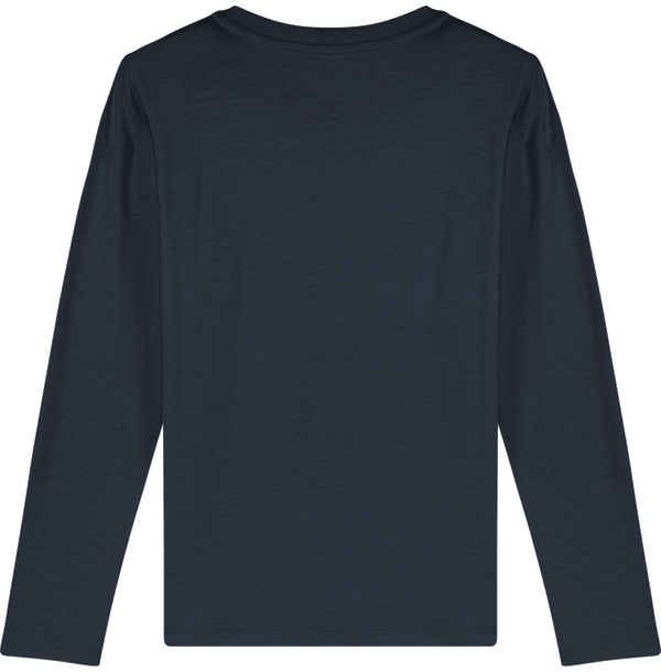 Tee shirt enfants manches longues mini hopper dos French Navy