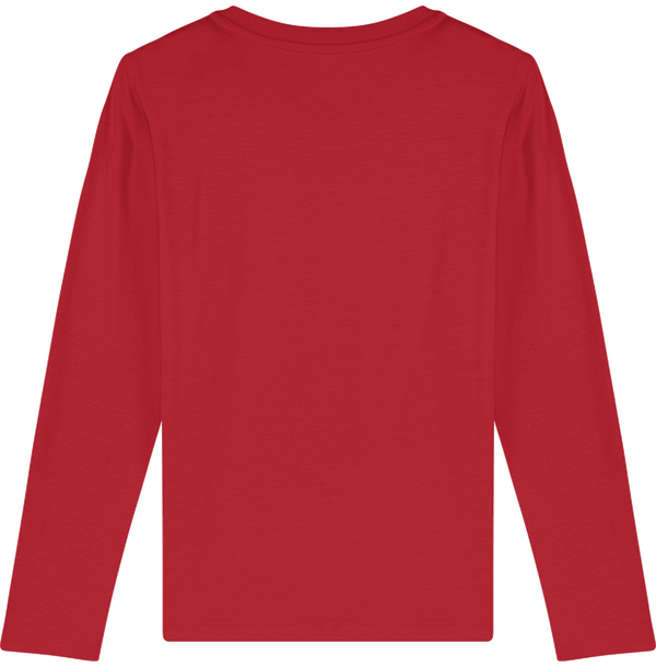 Tee shirt enfants manches longues mini hopper dos Red