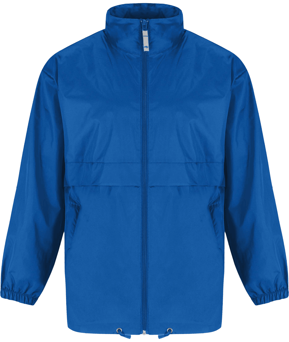 Very Practical Men's Windbreaker To Customize Royal Blue