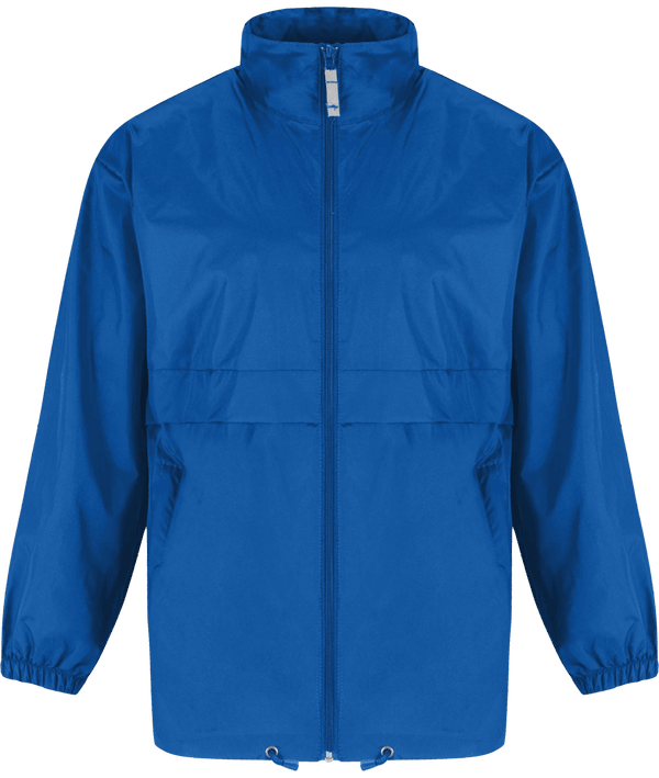 Very Practical Men's Windbreaker To Customize Royal Blue