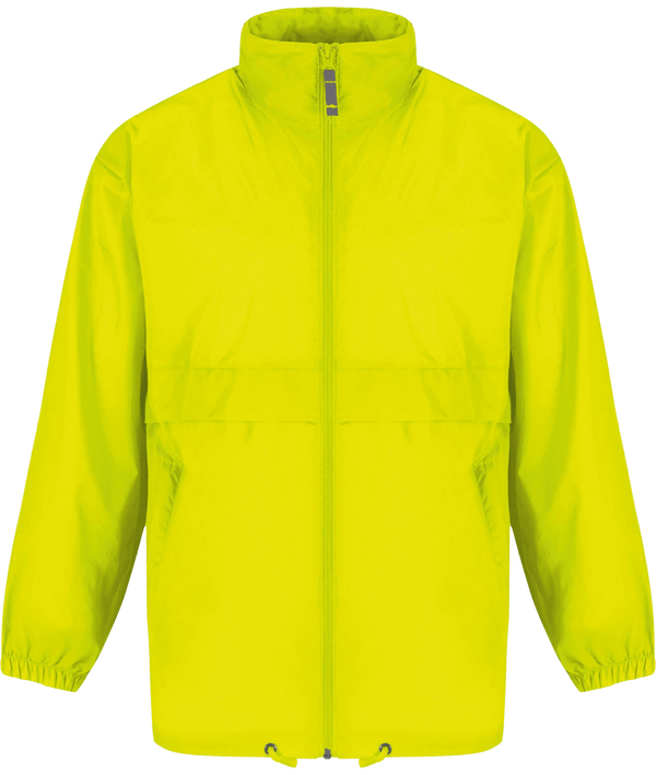 Coupe vent homme sirocco face Ultra Yellow