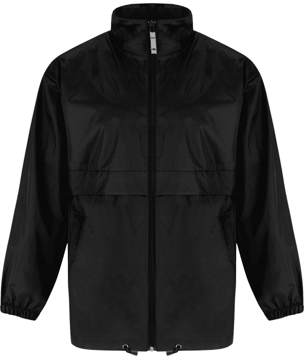 Very Practical Men's Windbreaker To Customize Black