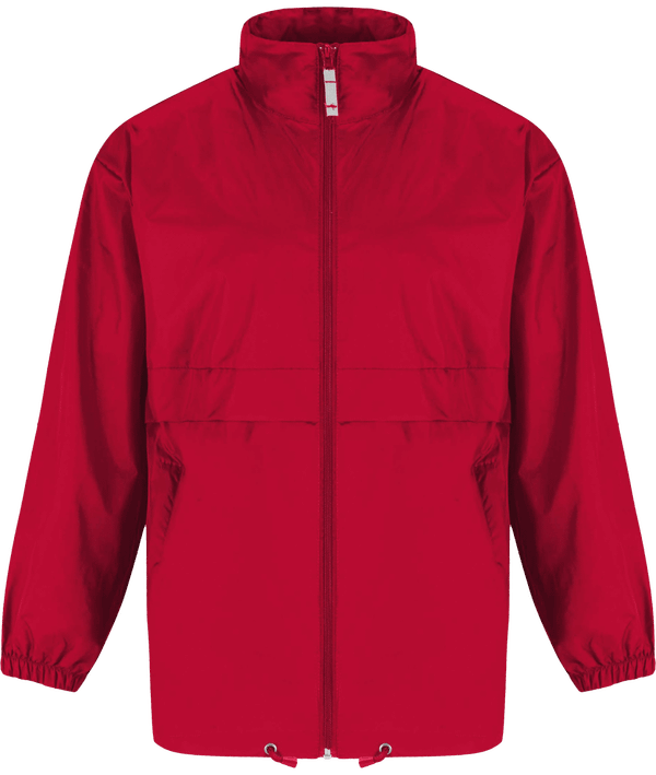 Very Practical Men's Windbreaker To Customize Red