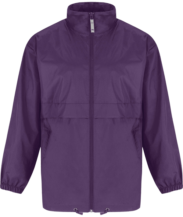 Cortavientos De Hombre Muy Práctica Para Personalizar Purple