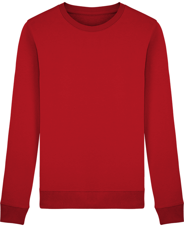 Sweat col rond unisex stanley stella rise face Red